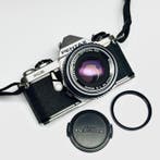 Pentax ME + SMC Pentax-M 50mm f/2 Analoge camera, Nieuw
