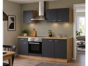 Veiling - Design Keuken - Jerome - Antraciet, Nieuw