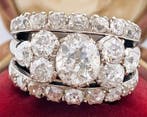 Ring - 18 karaat Witgoud Diamant (Natuurlijk), Nieuw