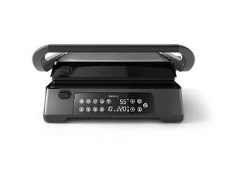 Philips -  7000-serie  Contactgrill Zwart, Verzenden, Nieuw