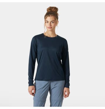 Helly Hansen Crew Shirt met Lange Mouwen | Dames | Navy, Ophalen of Verzenden, Nieuw