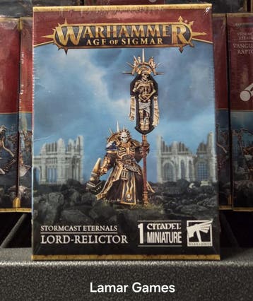 Stormcast Eternals Lord Relictor (Warhammer nieuw), Hobby en Vrije tijd, Wargaming, Ophalen of Verzenden, Nieuw