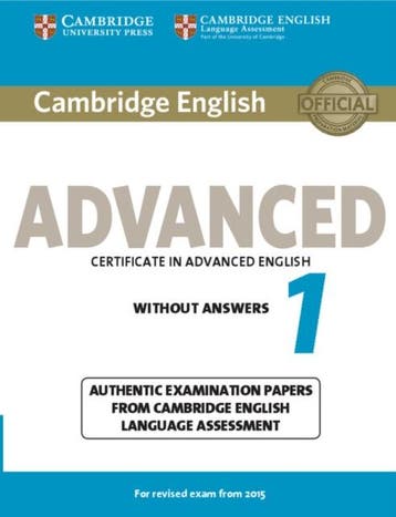 Cambridge English Advanced 1 for Revised Exam  9781107689589, Boeken, Zo goed als nieuw