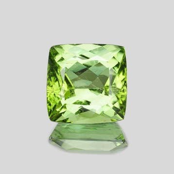 1 pcs Groen, Geel Paraiba toermalijn - 4.36 ct -, Nieuw