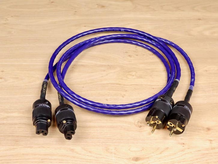 Nordost Leif Blue Heaven audio power cables 1,5 metre (2 ava, Audio, Tv en Foto, Audiokabels en Televisiekabels, Overige kabels
