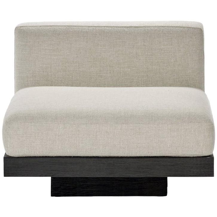 Serax Fauteuil Rudolph Indoor Bone Black - Nieuw in, Huis en Inrichting, Fauteuils, 75 tot 100 cm, 100 tot 125 cm, Nieuw, Hout