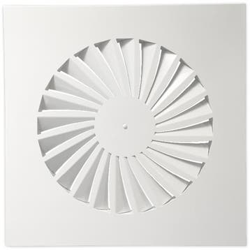 Wervelrooster voor inleg systeemplafond 595 x 595mm, Doe-het-zelf en Verbouw, Ventilatie en Afzuiging, Verzenden, Nieuw