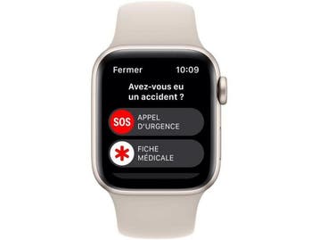 Apple Watch SE Series 2 - 44mm - Aluminium - Sterrenlicht -, Verzenden, Zo goed als nieuw, Apple