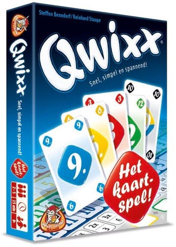 Qwixx - Het Kaartspel | White Goblin Games - Kaartspellen, Verzenden, Nieuw
