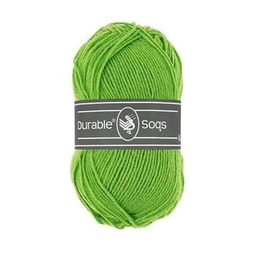 Durable Soqs 403 Parrot green - Haakgaren / Breigaren, Ophalen of Verzenden, Nieuw, Breien of Haken, Wol of Garen