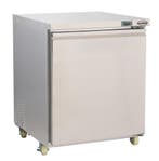 CombiSteel Koel-/Vrieskast 185L | RVS | Geforceerde Koeling, Ophalen of Verzenden, Nieuw