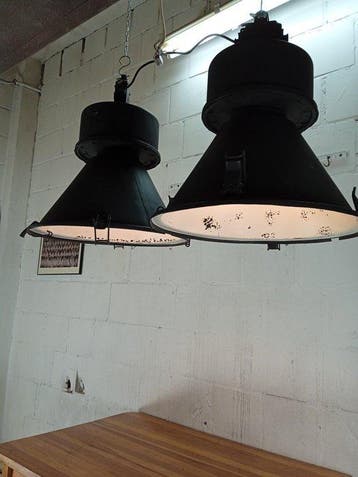Plafondlamp (2) - ORP 400 Vintage Industriële Fabriek