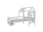 Veiling - Kinderbed Yari - Incl. Tafel en Lade - Wit, Nieuw