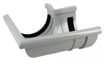 NICOLL Techtan LG25 PVC-Ti buitenhoekstuk 90g rubber inlage, Ophalen of Verzenden, Nieuw