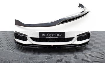 Voorspoiler V.3 BMW 5 Serie M Pakket G30 / G31 Maxton Glans, Ophalen of Verzenden, Nieuw