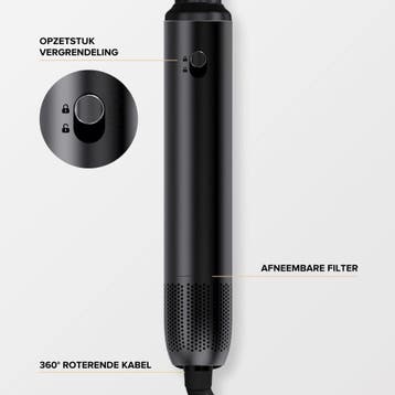 MAE Airstyler II - Zwart, Ophalen of Verzenden, Nieuw, Föhn of Haardroger