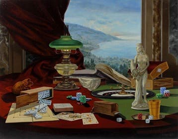 Gyula Karpati (1950) - Gedetailleerd hyperrealistisch, Antiek en Kunst