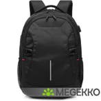 ACT Global rugzak 15,6 inch, zwart, met USB-laadpoort, Computers en Software, Laptoptassen, Verzenden, Nieuw