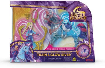 Unicorn Academy - Train & Glow River Eenhoorn met, Kinderen en Baby's, Verzenden, Nieuw