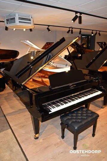 Actie -30% Bösendorfer 225 PE messing vleugel - 42082, Muziek en Instrumenten, Piano's, Nieuw, Zwart, Vleugel