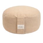 Meditatiekussen eco jute bruin rond 2.0 - Pure, Verzenden, Nieuw