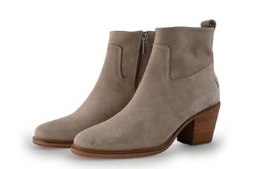 Shabbies Amsterdam Enkellaarzen in maat 40 Beige, Shabbies Amsterdam, Verzenden, Beige, Lage of Enkellaarzen