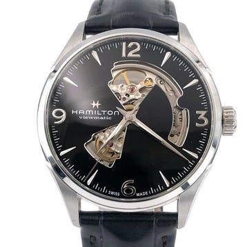 Hamilton - Jazzmaster Open Heart - H327050 - Heren -, Sieraden, Tassen en Uiterlijk, Nieuw