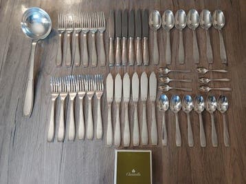 Christofle - Luc Lanel - Bestekset voor 6 personen (43) -