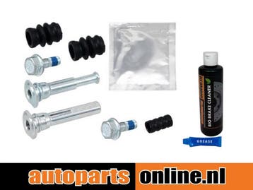 Remklauw reparatie set geleidebussen Nissan Urvan voorzijde, Verzenden, Nieuw, Nissan