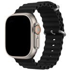 Apple Watch sport ocean band - zwart, Nieuw, Bandje, Apple Watch, 123watches