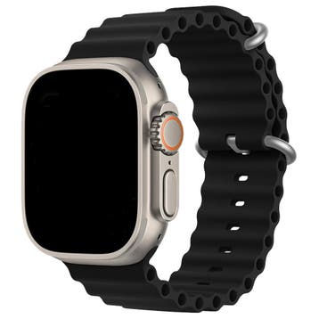 Apple Watch sport ocean band - zwart, Nieuw, Bandje, Apple Watch, 123watches