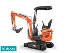 DELEKS® M100se Minigraafmachine Minigraver Kraan 1.0t KUBOTA, Ophalen of Verzenden, Graafmachine