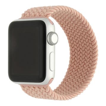 Apple Watch bandje Onyx - gevlochten - solo - nylon - pink, Verzenden, Nieuw