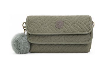 Kipling Handtas Groen, Verzenden, Zo goed als nieuw, Groen