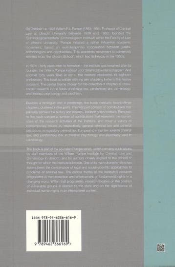 Overarching views of crime and deviancy / Pompe-reeks / 80, Boeken, Verzenden, Zo goed als nieuw