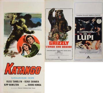 Original Italian Locandina Posters Lot of Ishiro, Nieuw