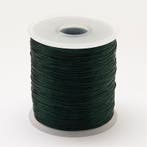5 meter plat elastisch draad 0,2mm  Dark Slate Green, Ophalen of Verzenden, Nieuw, Draad