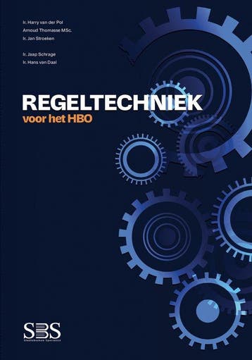 9789082014839 Regeltechniek voor het HBO, Boeken, Verzenden, Nieuw, Harry van der Pol