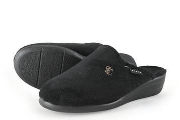 Scapa Pantoffels in maat 37 Zwart, Kleding | Dames, Scapa, Verzenden, Zwart, Zo goed als nieuw