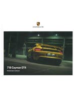 2021 PORSCHE 718 CAYMAN GT4 HARDCOVER BROCHURE FRANS, Nieuw, Porsche, Author