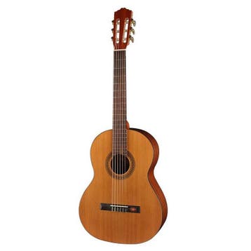 Salvador Cortez CC-10-SN Klassieke Gitaar 7/8 Naturel, Muziek en Instrumenten, Ophalen of Verzenden, Nieuw