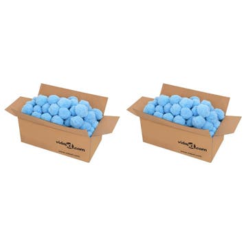 vidaXL Zwembadfilterbolletjes antibacterieel 1400 g, Tuin en Terras, Verzenden, Nieuw