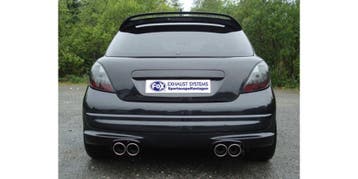 FOX Peugeot 207 RC einddemper uitgang rechts/links - 2x90 ty, Auto-onderdelen, Verzenden, Nieuw
