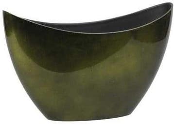 Bootschaal hoog Dark Groen 24x10x14 cm, Huis en Inrichting, Ophalen of Verzenden, Nieuw