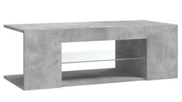 TV-meubel 90 cm – Betonlook Grijs met RGB LED Verlichting, Huis en Inrichting, Kasten | Televisiemeubels, Verzenden, Nieuw