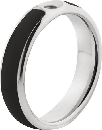 Melano Twisted Tracy resin ring - dames - stainless steel+, Sieraden, Tassen en Uiterlijk, Ringen, Verzenden, Nieuw
