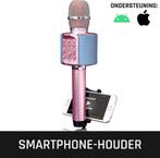 Karaoke Microfoon – met Bluetooth - Roze – Lenco - BMC-090PK, Verzenden, Zo goed als nieuw