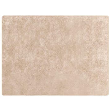 Wasbaar Vloerkleed Beige | 35% Korting | Nieuwstaat, Beige, 200 cm of meer, Ophalen of Verzenden, Zo goed als nieuw