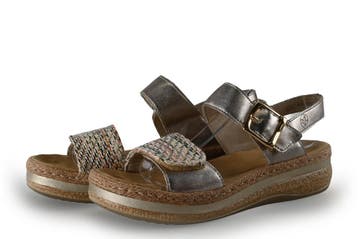 Rieker Sandalen in maat 41 Roze, Overige kleuren, Verzenden, Sandalen of Muiltjes, Zo goed als nieuw
