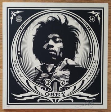 Shepard Fairey (OBEY) (1970) - Hear My Freedom (artist